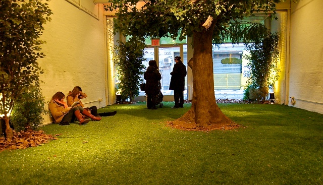 Pop up park — ©Open House gallery NYC