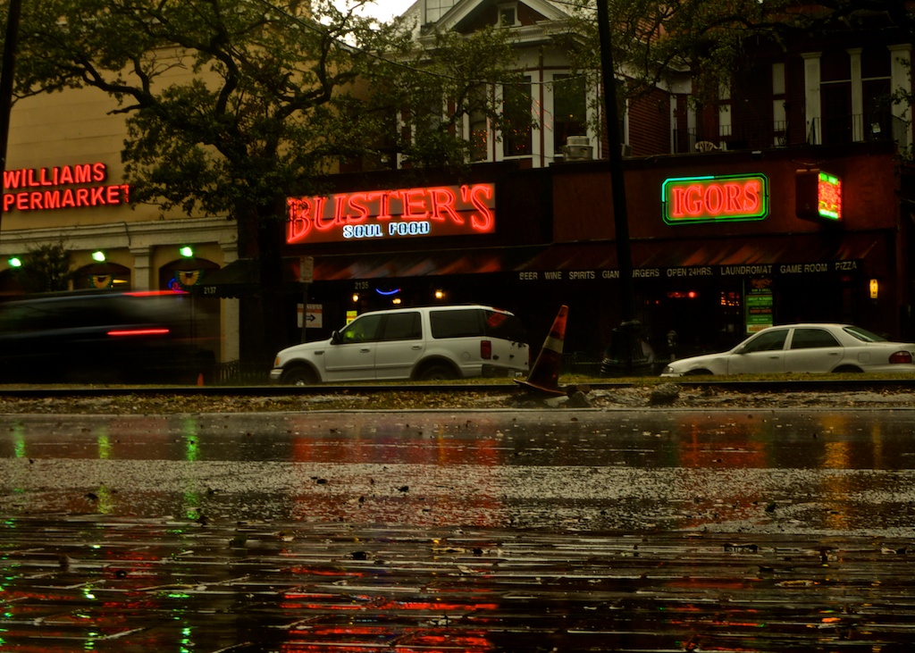 Pluie sur Charles street