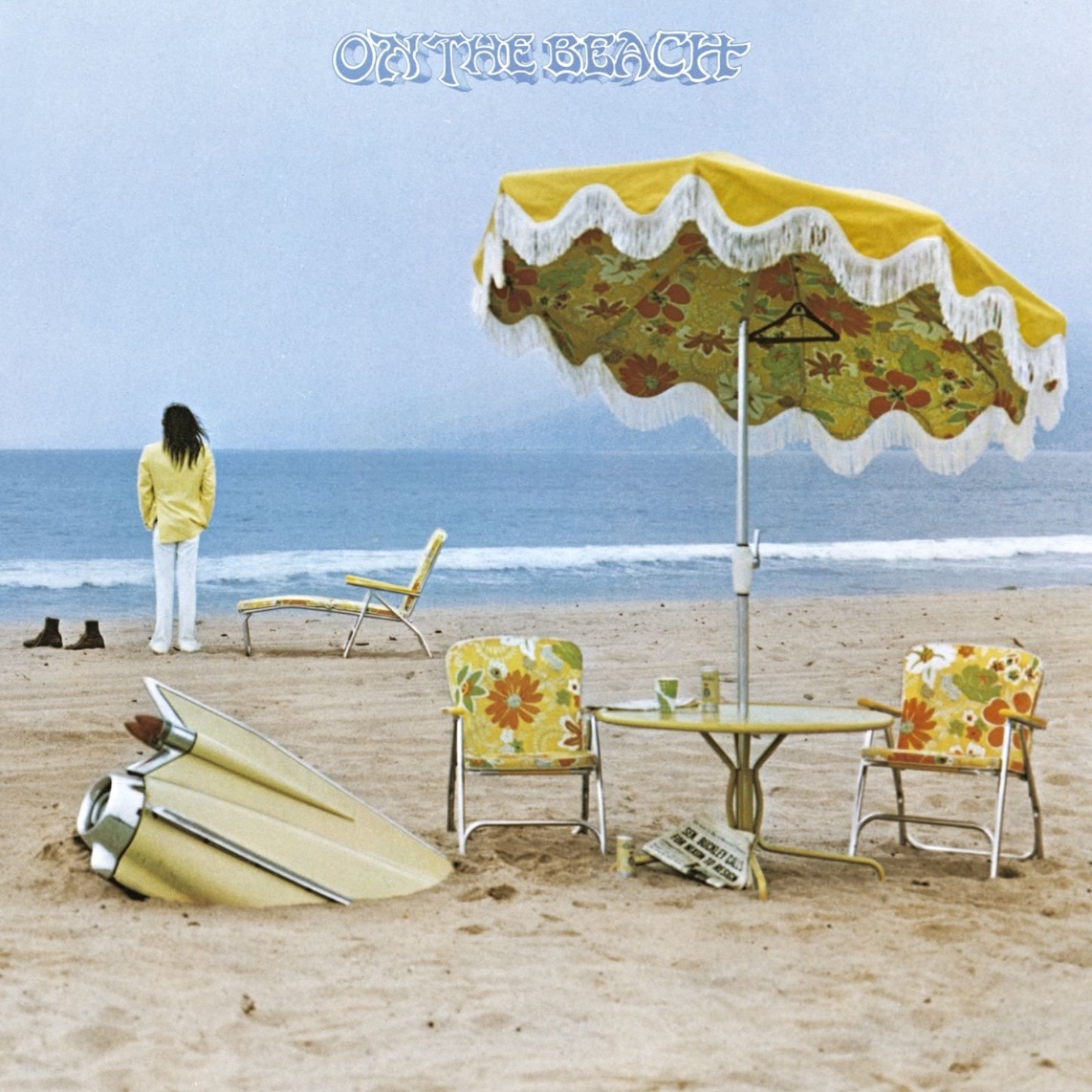 Neil Young, On the beach, cover, 1974