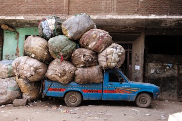 Pickup à Manshayet Nasr, le Caire ©David Degner