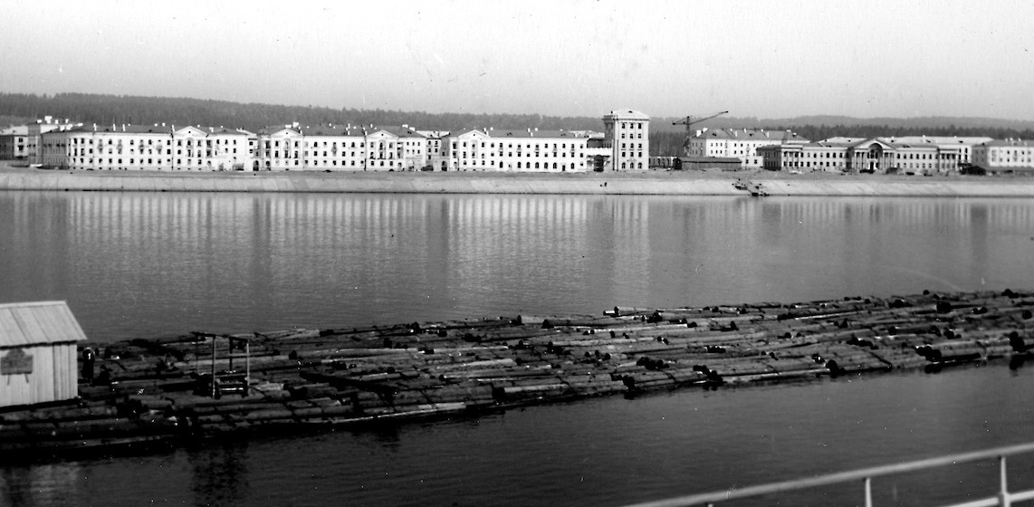 Le front urbain sur la Volga, état en 1954