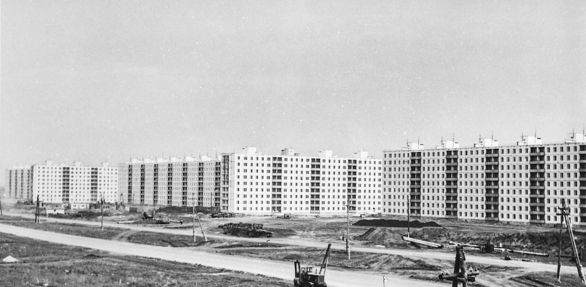 Chantier du district Avtozavodski, 1969